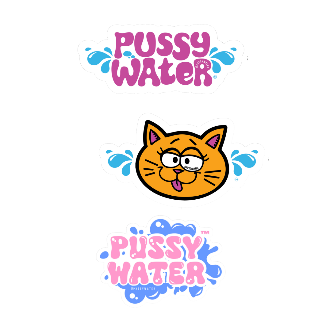 Pussy Water Sticker Pack (2024)